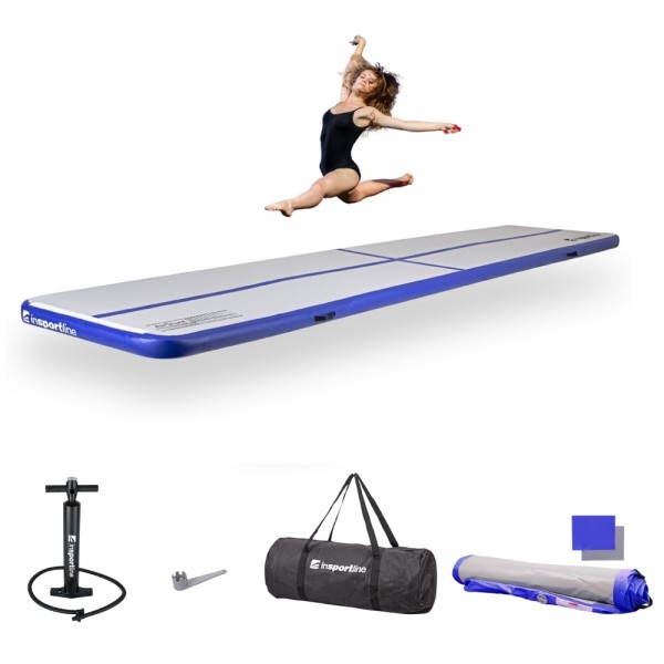 Ścieżka akrobatyczna Airtrack inSPORTline Airstunt 500x100x10 cm