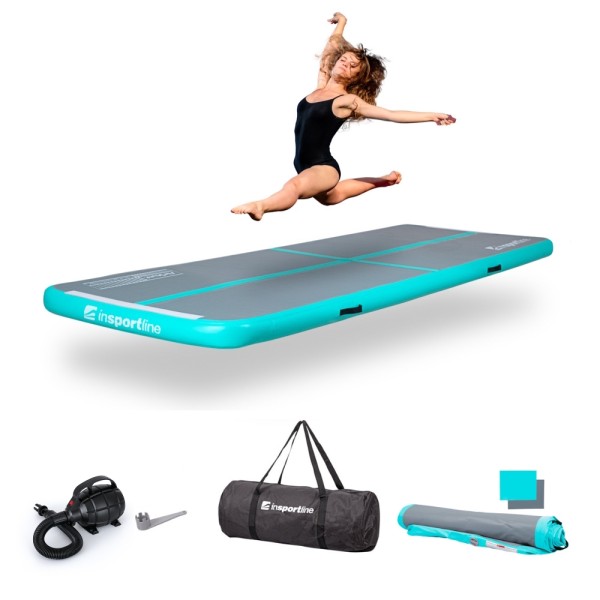 Ścieżka akrobatyczna Airtrack inSPORTline Airstunt 400x100x10 cm