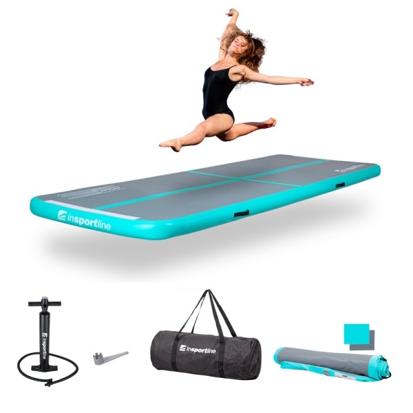 Ścieżka akrobatyczna Airtrack inSPORTline Airstunt 500x100x10 cm