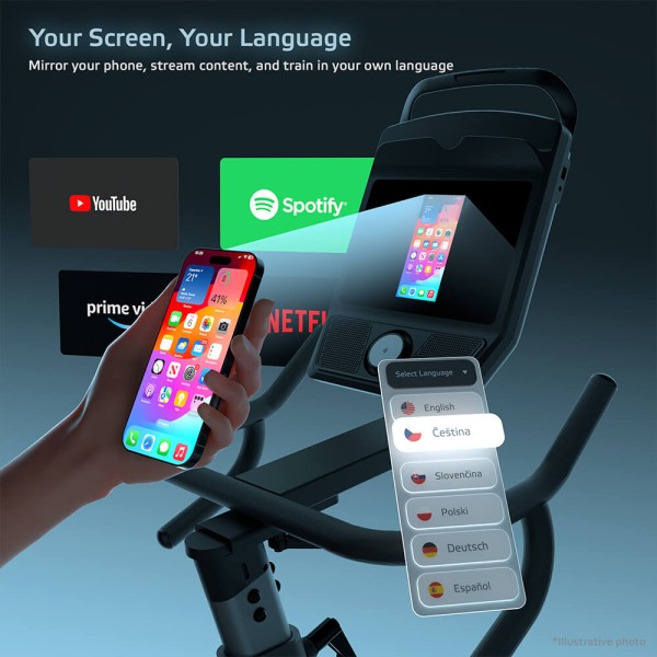 Спінбайк електромагнітний inSPORTline ZenRoute 1200 для інтенсивних тренувань