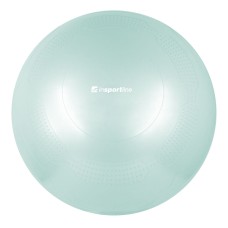 Масажний фітбол inSPORTline Stretch Ball, м'ятний, 75см + насос