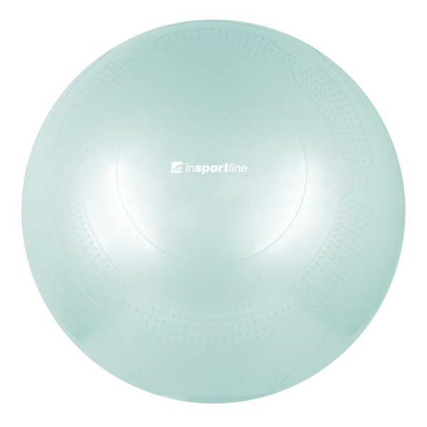 Масажний фітбол inSPORTline Stretch Ball, м'ятний, 75см + насос
