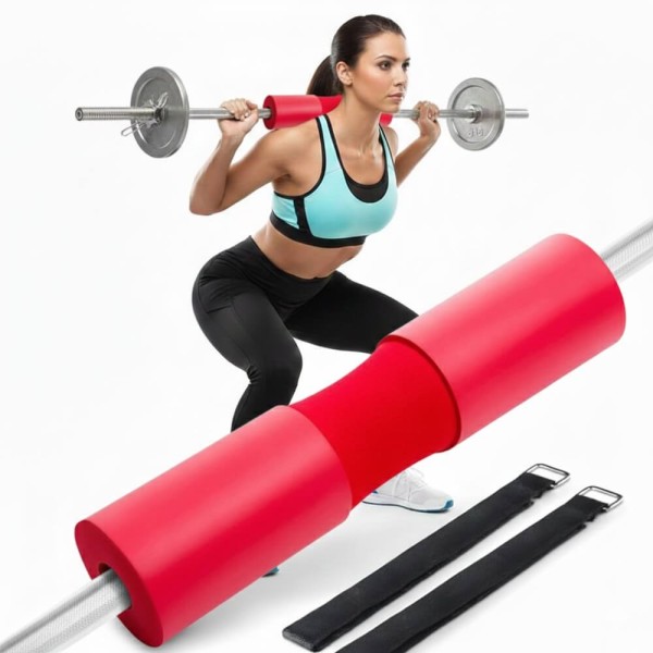 Накладка на гриф inSPORTline Shaperoll 44см, червона