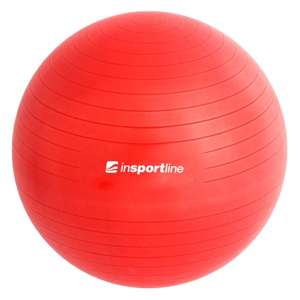 Фітбол inSPORTline Top Ball, червоний, 55см + насос