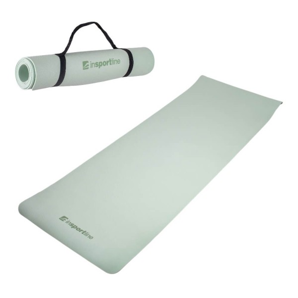 Килимок для фітнесу inSPORTline EVA 173×60см 4мм, м'ятний