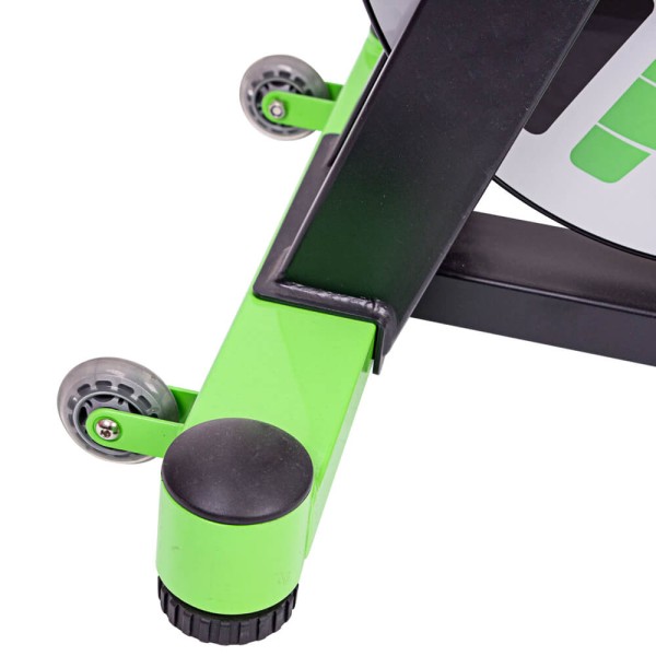 Професійний магнітний спінбайк inSPORTline Airin, чорно-зелений