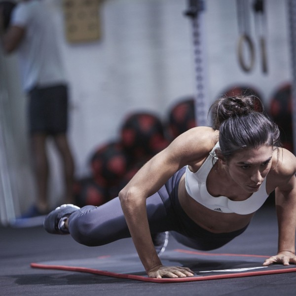 Килимок для тренуваннь Adidas Training Mat чорний Уні 183 х 61 х 1 см