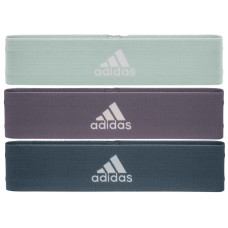 Набір еспандерів Adidas Resistance Band Set зелений, фіолетовий, темно-синій Уні 70х7,6х0,