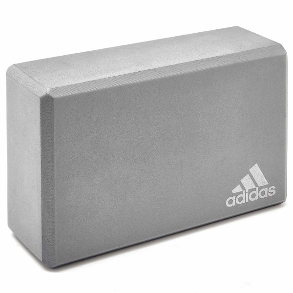 Блок для йоги Adidas Yoga Block сірий Уні 22.8x15.2x7.6 см