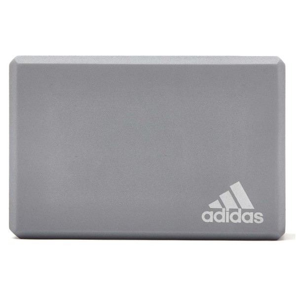 Блок для йоги Adidas Yoga Block сірий Уні 22.8x15.2x7.6 см