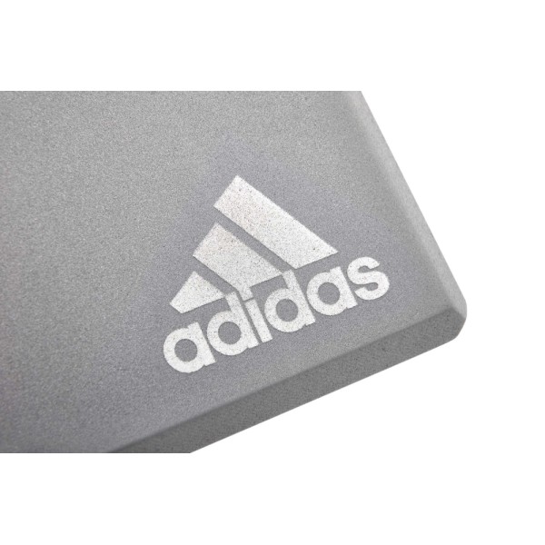 Блок для йоги Adidas Yoga Block сірий Уні 22.8x15.2x7.6 см