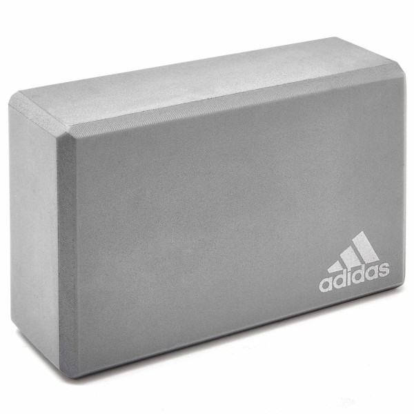 Блок для йоги Adidas Yoga Block сірий Уні 22.8x15.2x7.6 см