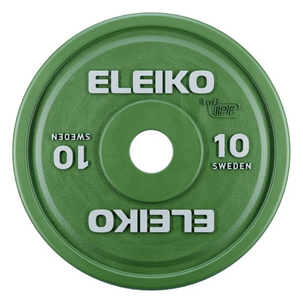 Диск Eleiko IPF Powerlifting Competition Plate 10 кг