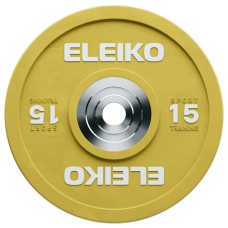 Диск тренувальний Eleiko Sport Training coloured 15 кг 3062910-15