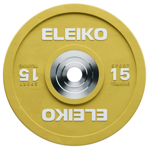 Диск тренувальний Eleiko Sport Training coloured 15 кг 3062910-15