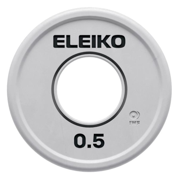 Диск Eleiko IWF Change Plate Friction Grip 0,5 кг