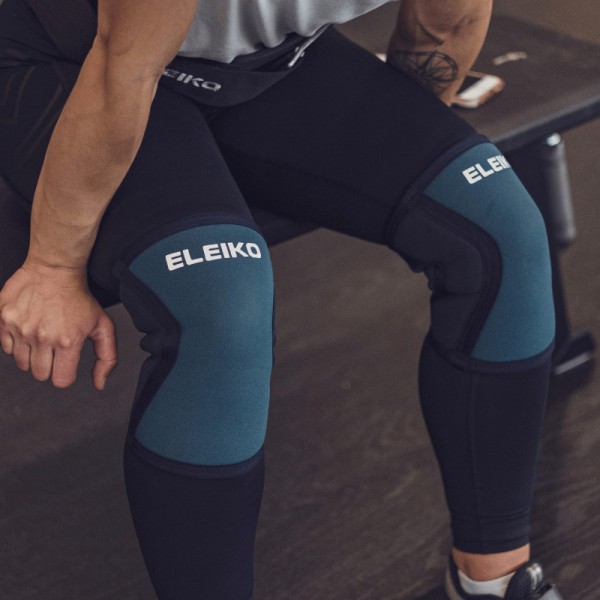 Наколінники Eleiko WL Knee Sleeve 7 мм пара strong blue L 95030-570040