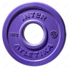 Диск InterAtletika LCA029-M 1,25 кг