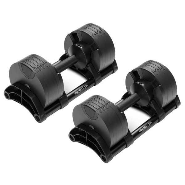 Гантелі набірні NUO Nuobell All Black 2-20 кг пара