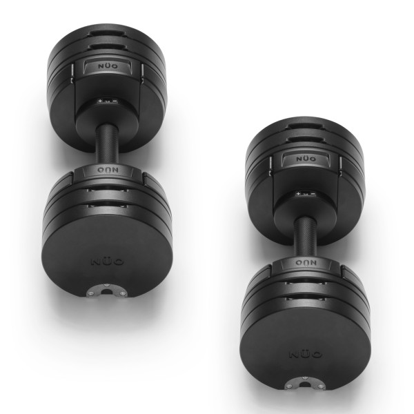 Гантелі набірні NUO S 224 2-24 кг black пара