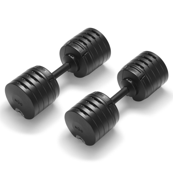Гантелі набірні NUO S 240 2-40 кг black пара