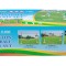 Сітка 3 в 1 Outdoor-Play JC-238A для бадмінтону, волейболу, тенісу