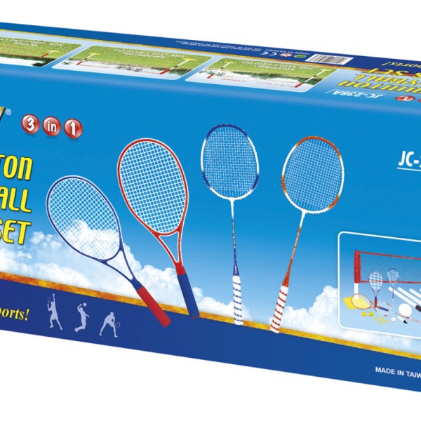 Сітка 3 в 1 Outdoor-Play JC-238A для бадмінтону, волейболу, тенісу