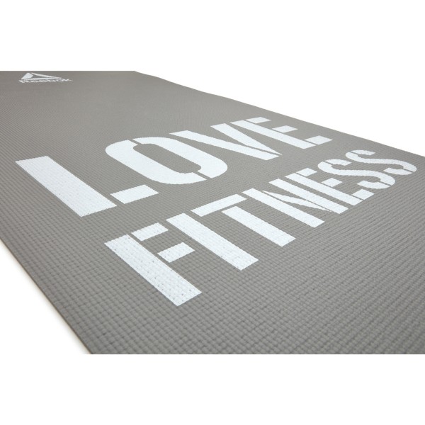 Килимок для фітнесу Reebok Fitness Mat сірий Уні 173 х 61 х 0,4 см