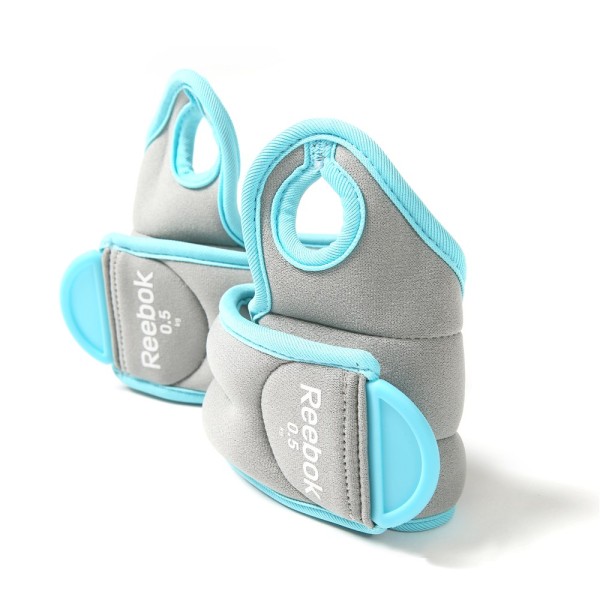 Обважнювачі на зап'ястки Reebok RAWT-11070BL 0.5 кг