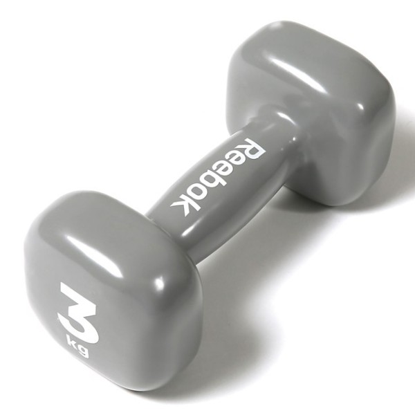 Гантель Reebok RAWT-11153 3 кг сірий