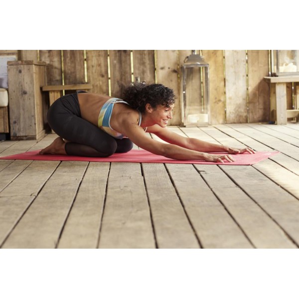 Килимок для йоги Reebok Yoga Mat червоний Уні 173 x 61 x 0.4 см