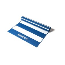 Мат для йоги двосторонній Reebok Stripes RAYG-11030BL 4 мм