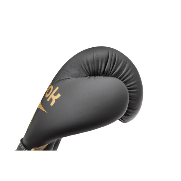 Боксерські рукавички Reebok RSCB-12010GB -10 10 унцій чорний/жовтий