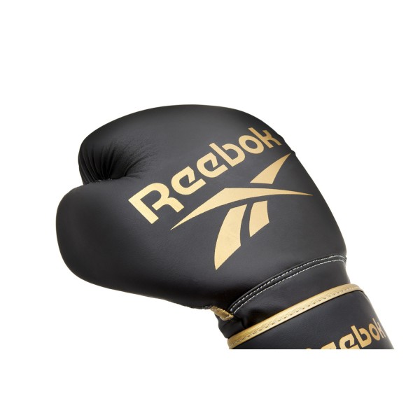 Боксерські рукавички Reebok RSCB-12010GB -10 10 унцій чорний/жовтий