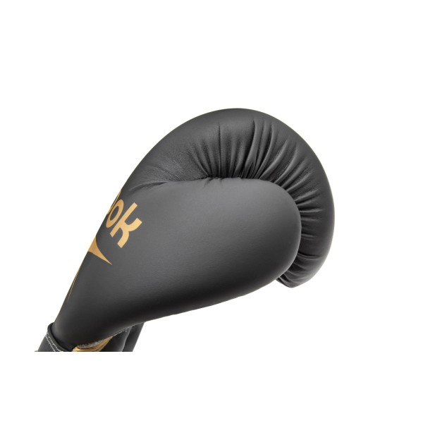Боксерські рукавички Reebok RSCB-12010GB -10 10 унцій чорний/жовтий
