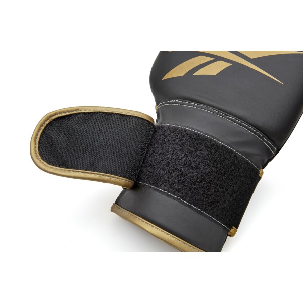 Боксерські рукавички Reebok RSCB-12010GB -10 10 унцій чорний/жовтий