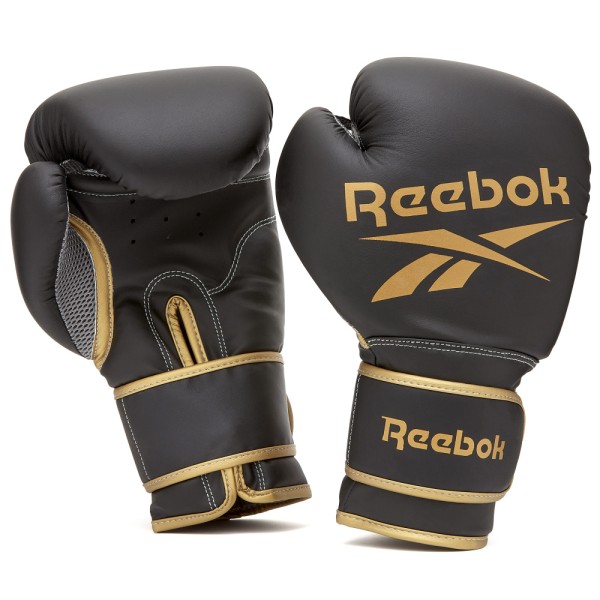 Боксерські рукавички Reebok RSCB-12010GB -10 10 унцій чорний/жовтий