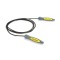 Скакалка Reebok Leather Skipping Rope RSRP-10080