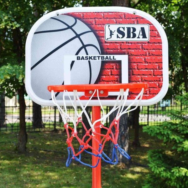 Баскетбольна стійка SBA S881G дитяча 41x33 см