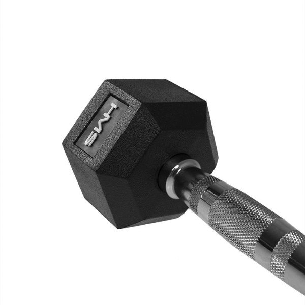 Гантель з фіксованою вагою HMS HEX Pro 8кг
