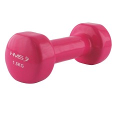Гантель 1,5кг вінілова HMS 17023