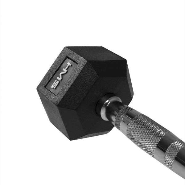 Гантель з фіксованою вагою HMS HEX Pro 14кг