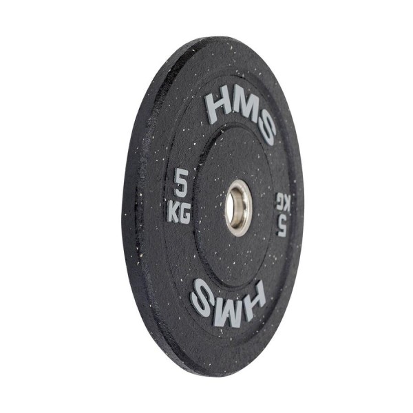 Диск бамперний олімпійський HMS HTBR05 5кг сірий
