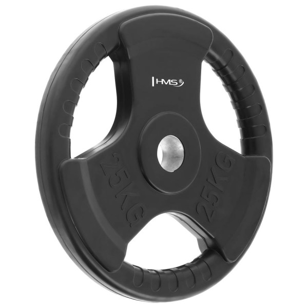 Диск обгумований олімпійський HMS TOK25 25кг