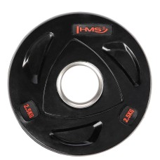 Диск олімпійський HMS TOX02 чорний 2.5 кг