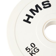 Диск бамперний олімпійський HMS CBRS50 2x5.0 кг