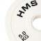 Диск бамперний олімпійський HMS CBRS50 2x5.0кг