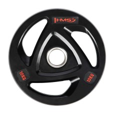 Диск олімпійський HMS TOX10 чорний 10 кг