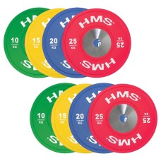 Набір дисків бамперних олімпійських HMS TBR PROFI SET 8шт