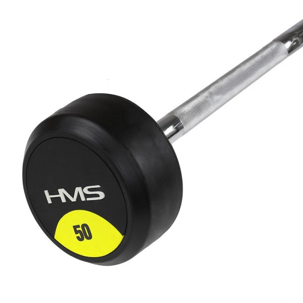 Штанга фіксована обгумована HMS GSG-50 50кг